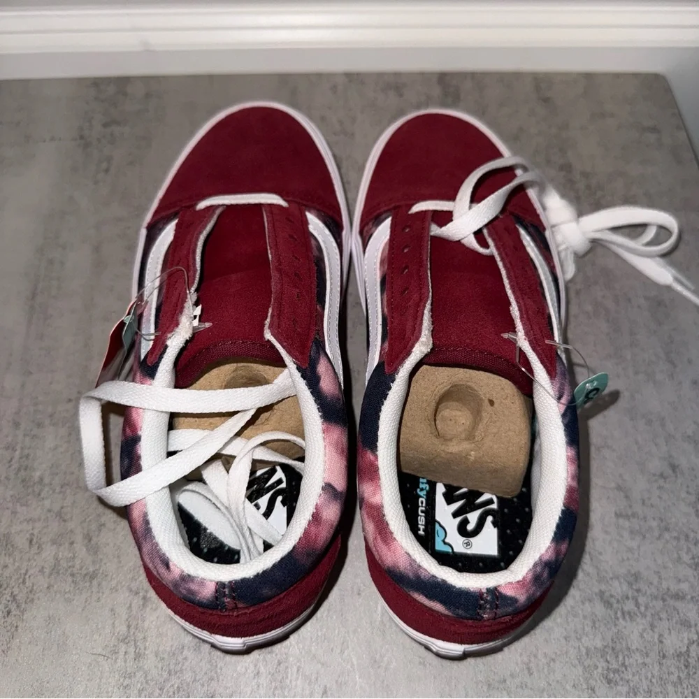 VANS - 4.5 MENS / 6 WOMENS - GRUNGE WASH - COMFYCUSH OLD SKOOL - MULTI / TIEDYE - Picture 5 of 7